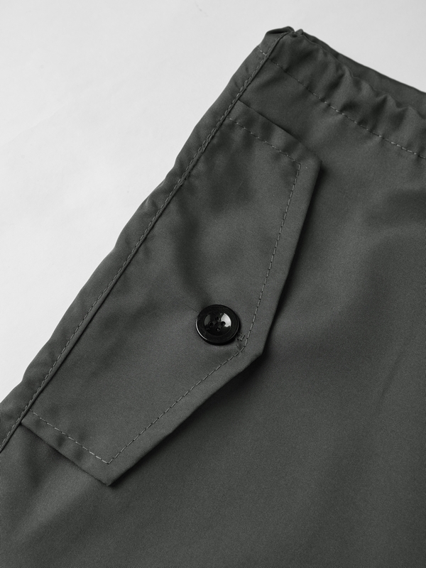 Vintage-Fallschirm-Cargohose zum Schnüren mit Kordelzug für Herren-5