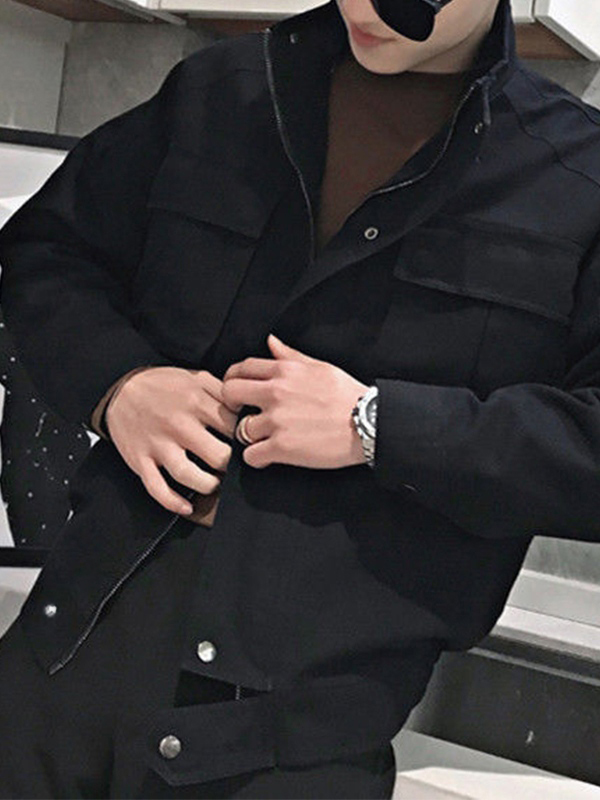 Cargojacke mit Reißverschluss für Herren-1